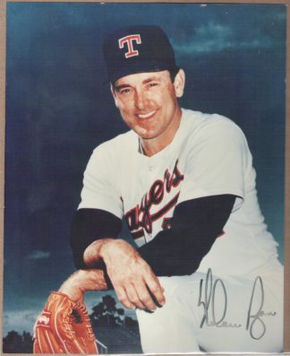 Nolan Ryan Autographed 8x10 Photo - Texas Rangers Hall of Famer