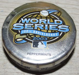 2003 World Series 100th Anniversary Peppermints - Sealed Tin