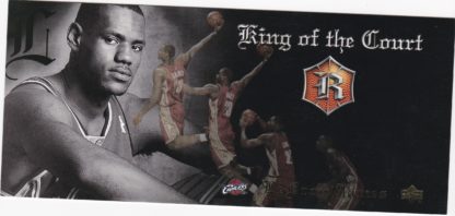 LeBron James 2004-05 Upper Deck Rivals Box Set Jumbo #KC-LJ