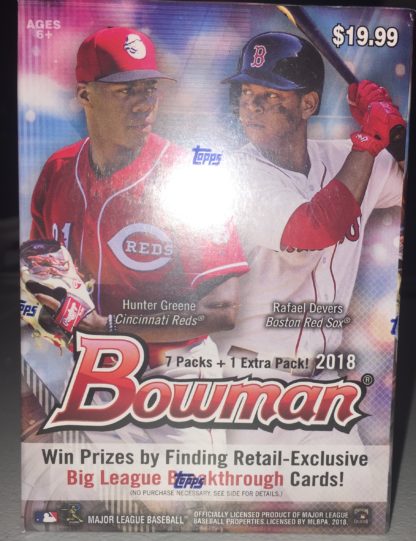 2018 Bowman Baseball Blaster Box