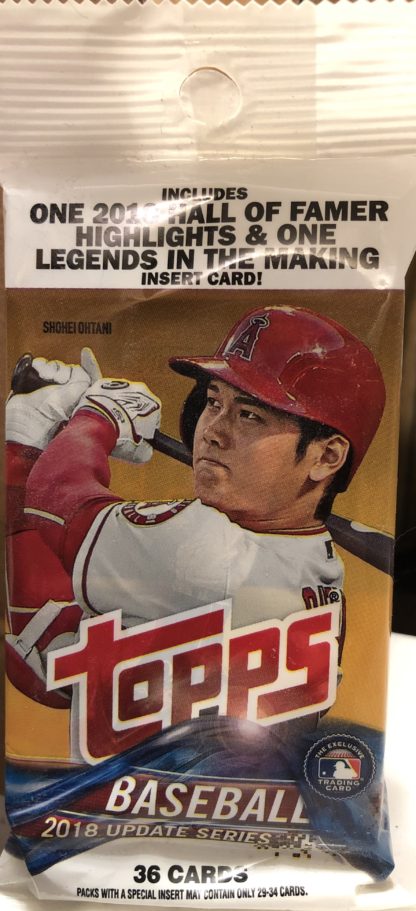 2018 Topps Update Baseball Fat Pack