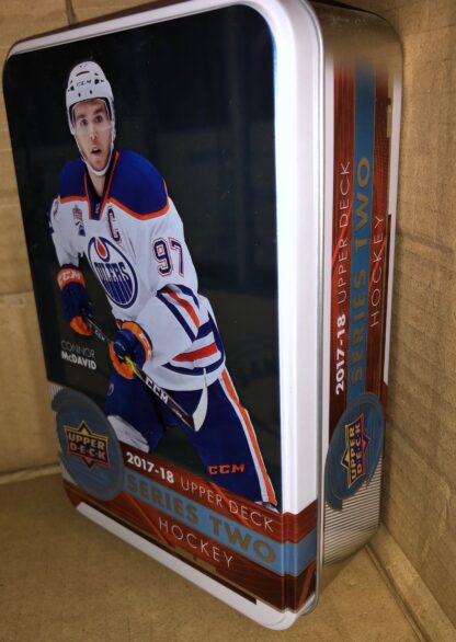 2017-18 Upper Deck Series Two Hockey EMPTY Tin - Connor McDavid - Image 2
