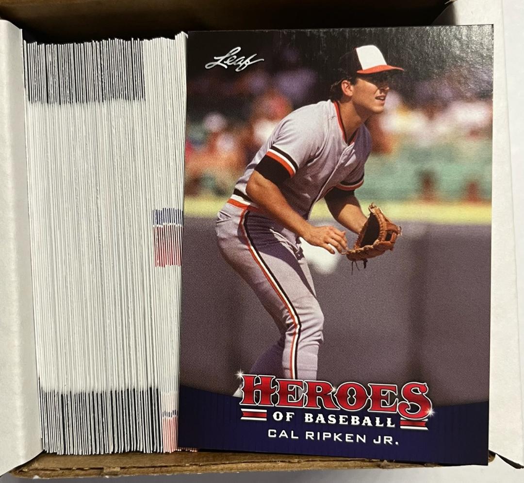 2015 Leaf Heroes of Baseball Complete Set #'s 1-60 with Stan Musial Milestone Insert Set