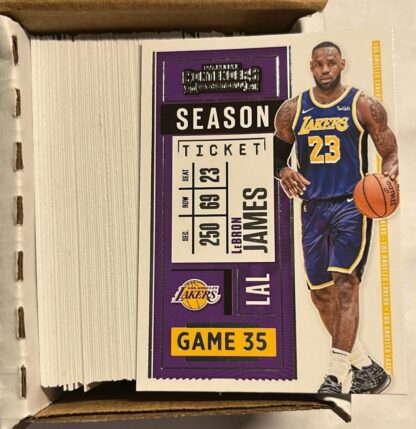 2020-21 Panini Contenders Basketball Base Set - Hand Collated #'s 1-100