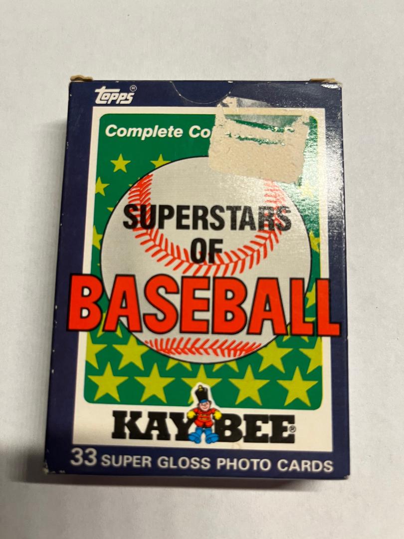 1988 Topps KayBee Superstars of Baseball Box Set