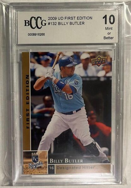 Billy Butler 2009 Upper Deck First Edition #132 - Graded BCCG 10