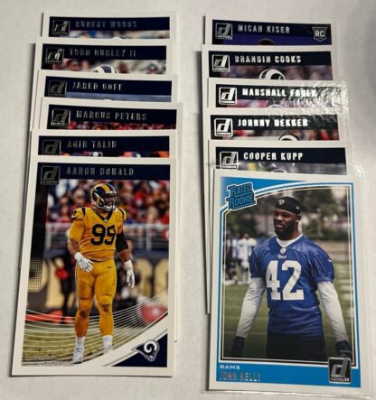 Los Angeles Rams 2018 Donruss Team Set