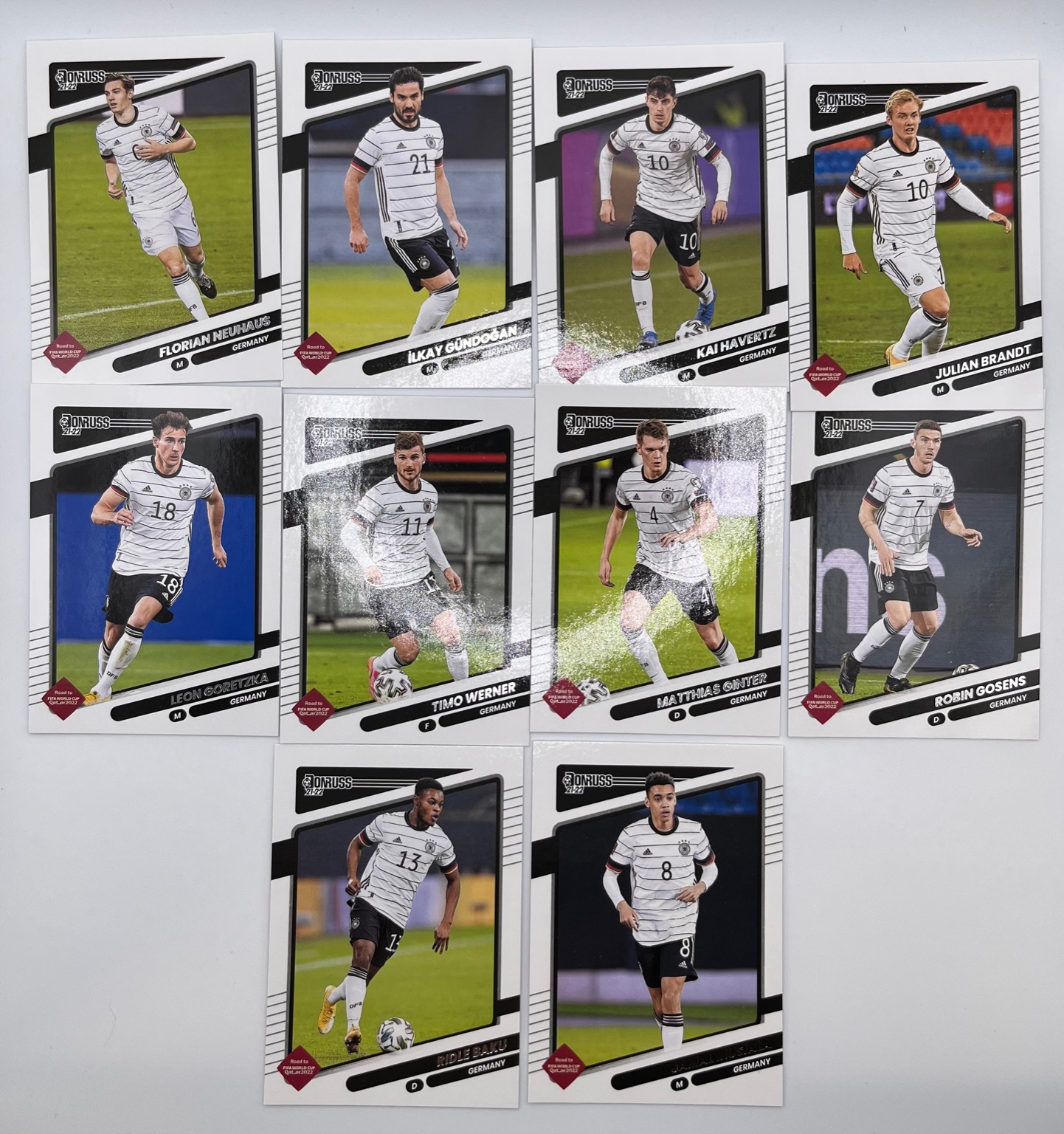 Germany 2021-22 Donruss Soccer Team Set