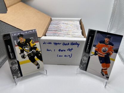 2021-22 Upper Deck Hockey Series 1 Base Set - Cards 1-200